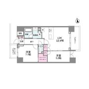 シーズンフラッツ今池NORTHの間取り画像