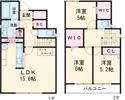 吉根貸戸建の間取り画像