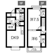 プローグ小木Bの間取り画像