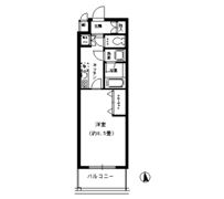 カルム千昇Ⅱの間取り画像