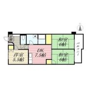 プレアール名古屋供米田の間取り画像