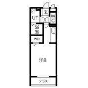 フォレストコート逆瀬川の間取り画像