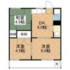 梅ヶ丘ハイツの間取り画像