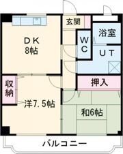 コンフォールSAKAEの間取り画像