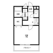 アンプルール ブワ Demeureの間取り画像