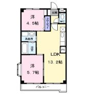 シャランフロイデの間取り画像