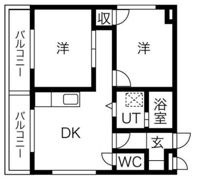 プレズ志賀公園の間取り画像
