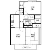 セジュール湊高台 Gの間取り画像