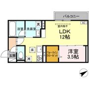 TORISIA大慈寺町 Aの間取り画像