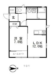 ピュアハイムアイリスⅡの間取り画像
