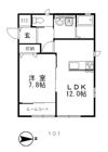 ピュアハイムアイリスⅡの間取り画像