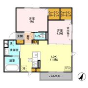テラセゾンⅡの間取り画像