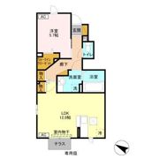 コンフォレストの間取り画像