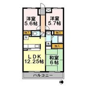 プロスペリテ新蒲田の間取り画像