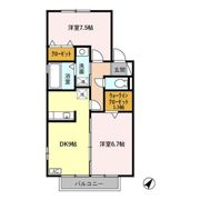 シャトン Aの間取り画像