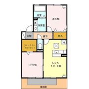 リビングタウン家代の里 Aの間取り画像