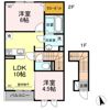 レイワール平川 Aの間取り画像