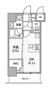 SYFORME木場の間取り画像