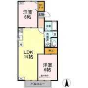 ハウスオブイマイセ Aの間取り画像