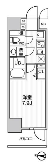 ･ROOTs Kikukawaの間取り画像