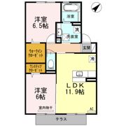 アンジュールの間取り画像