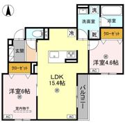 Clashist加美東の間取り画像