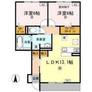カトルセゾンの間取り画像