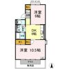 布津原ハイツ A棟の間取り画像