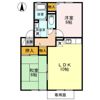 セジュール一ツ木の間取り画像