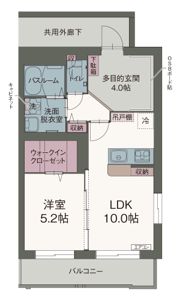 リバーサイド桜Ⅱの間取り画像