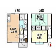 ローズテラスⅠ・Ⅱの間取り画像