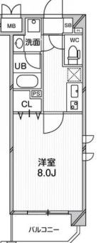 ｱｰﾊﾞﾝﾌﾗｯﾂ八王子みなみ野の間取り画像