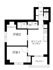 グランシャリオ国立の間取り画像