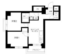 グランシャリオ国立の間取り画像