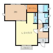 メイプルハイツの間取り画像