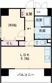 プランドール千種の間取り画像