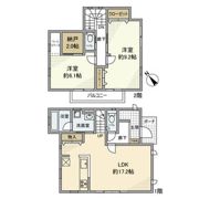 紅葉丘戸建の間取り画像