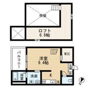 Vega新富(ベガシントミ)の間取り画像