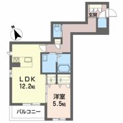 ベレオU土樋の間取り画像