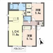 サザンハイツの間取り画像