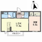 シャーメゾンすみれの間取り画像
