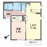 フォーレスの間取り画像