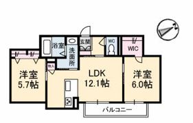 グランジェロ祇園の間取り画像
