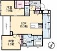 ジャルダン ヴェールの間取り画像