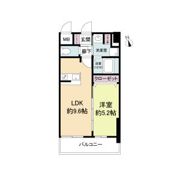 ディームス江坂の間取り画像