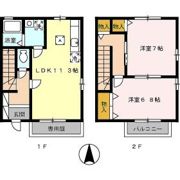 クレール吉村の間取り画像