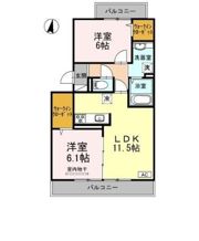 ファミール玉木の間取り画像