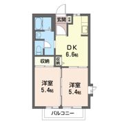 トゥモロー・ウイングス Bの間取り画像