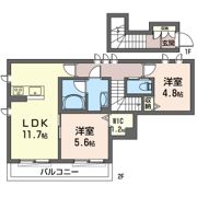 セレナ ヴィラの間取り画像