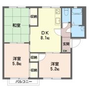 サンシャインタウン Aの間取り画像